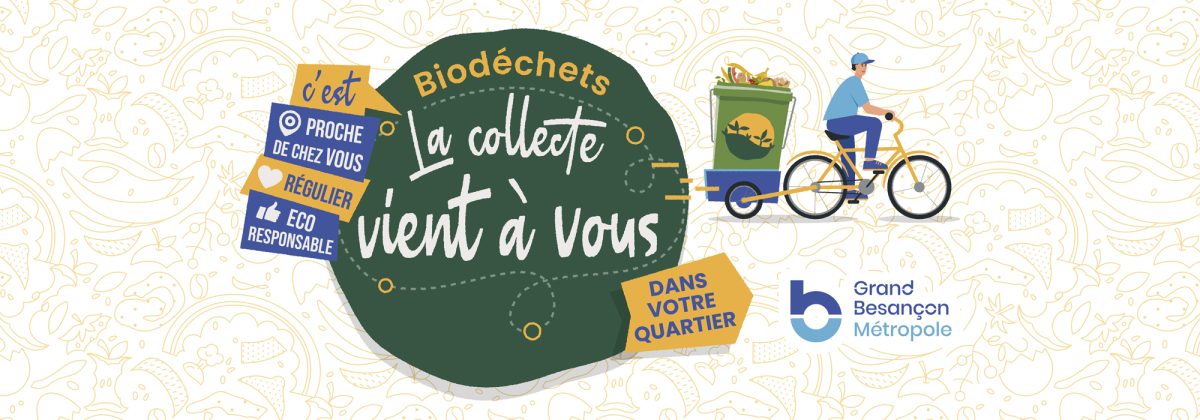 Nouveau service de collecte mobile des niodéchets dans le centre ville de Besançon
