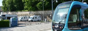 aire de camping car de Canot à Besançon